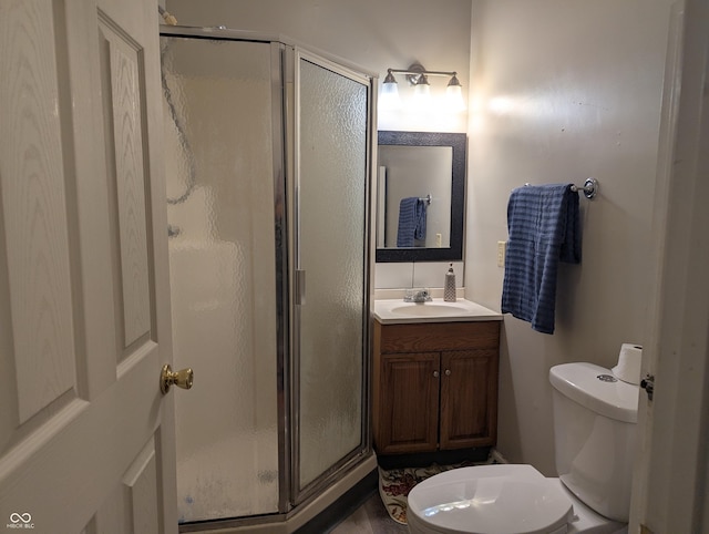 3236 Spruce St, Columbus, IN 47203 - bathroom featuring a stall shower and vanity
