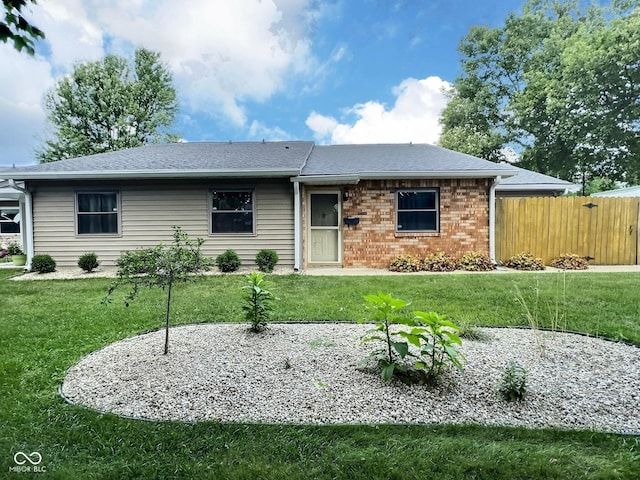 2975 Two Worlds Dr, Columbus, IN 47201 - ranch-style house featuring brick siding and a shingled roof