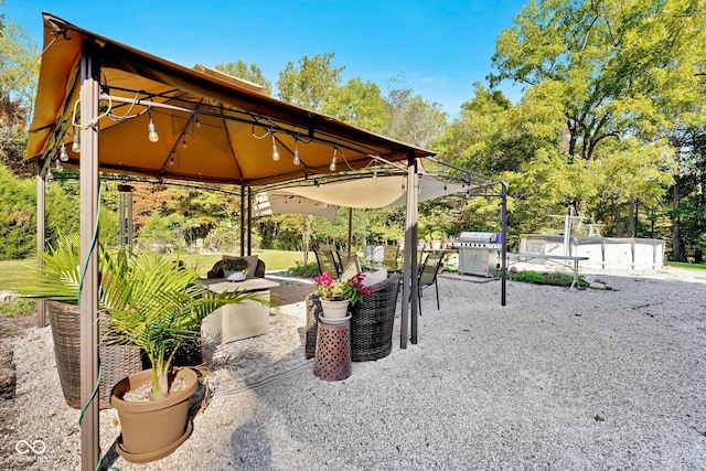 9970 N Brown Ln, Gosport, IN 47433 - surrounding community featuring a gazebo and a patio