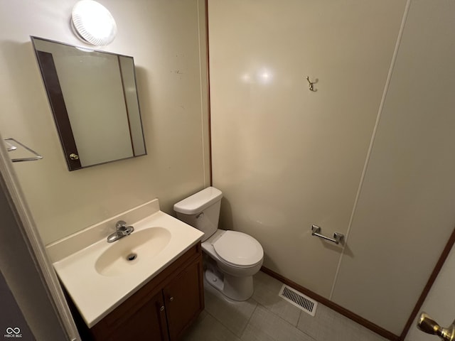 1726 N Linwood Ave, Indianapolis, IN 46218 - half bathroom with vanity and toilet