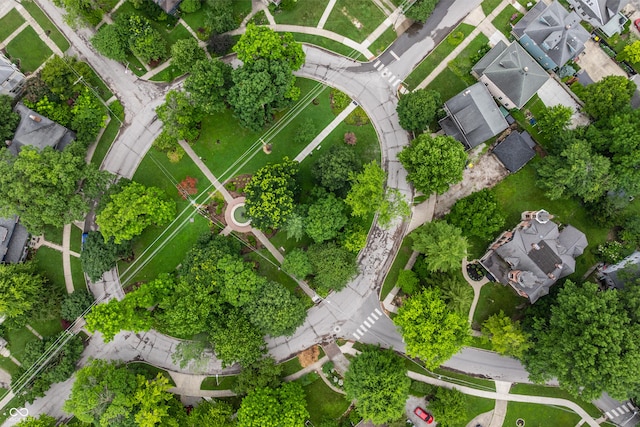 5631 University Ave, Indianapolis, IN 46219 - aerial view
