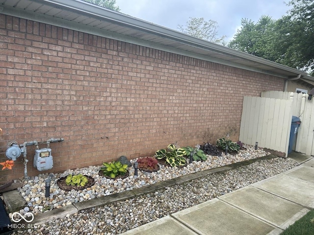 4728 S Eaton Ave, Indianapolis, IN 46239 - view of property exterior with brick siding