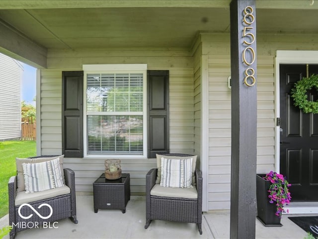 8508 Aviva Ln, Indianapolis, IN 46237 - view of porch