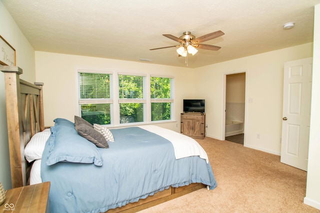 108 Herbert Ct, Trafalgar, IN 46181 - carpeted bedroom with a ceiling fan and baseboards