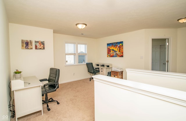108 Herbert Ct, Trafalgar, IN 46181 - office with light carpet and baseboards