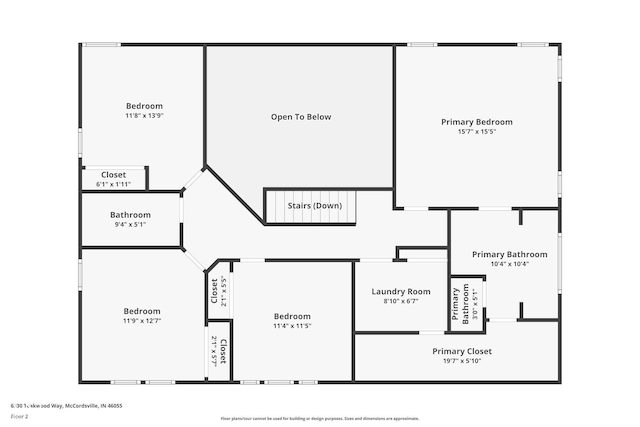 6330 Teakwood Way, Mccordsville, IN 46055 - view of property floor plan