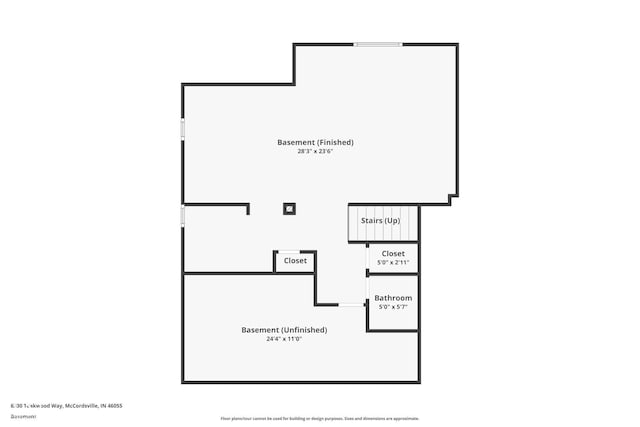 6330 Teakwood Way, Mccordsville, IN 46055 - view of floor plan / room layout