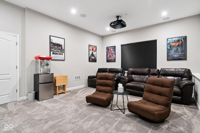 6330 Teakwood Way, Mccordsville, IN 46055 - home theater room with carpet floors and recessed lighting