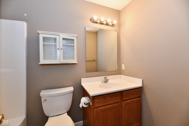 915 E Drybread Ln, Nineveh, IN 46164 - full bathroom with vanity and toilet