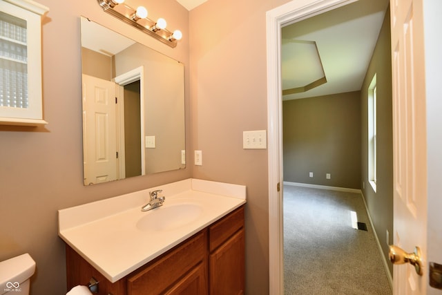 915 E Drybread Ln, Nineveh, IN 46164 - bathroom with vanity and toilet