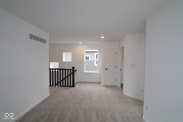 1825 Real St, Indianapolis, IN 46240 - carpeted empty room featuring baseboards and recessed lighting