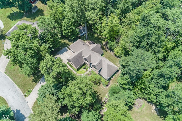 1112 N Dogwood Way, Greenfield, IN 46140 - aerial view of property and surrounding area