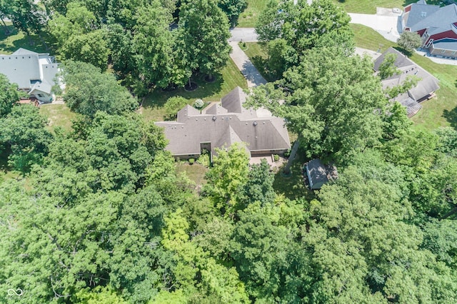 1112 N Dogwood Way, Greenfield, IN 46140 - aerial perspective of suburban area