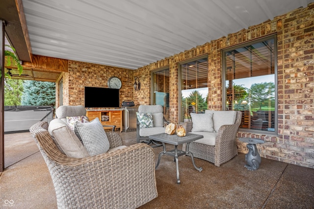 3075 Hurricane Rd, Franklin, IN 46131 - view of patio