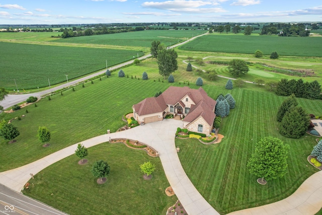 3075 Hurricane Rd, Franklin, IN 46131 - aerial view of property's location featuring rural landscape