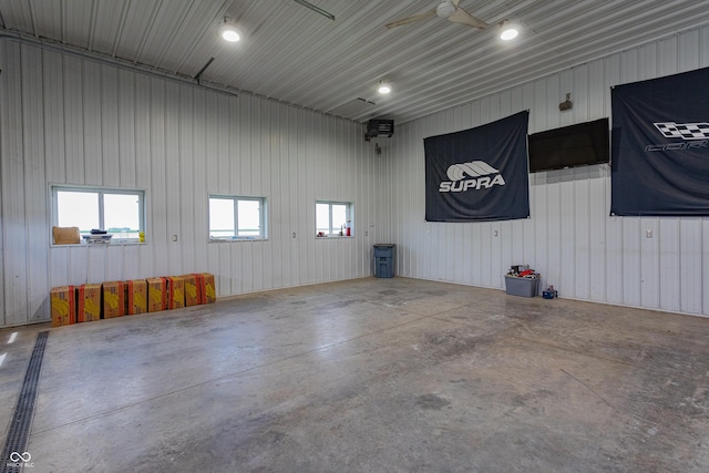 4729 W 100 N, Wolcott, IN 47995 - view of garage