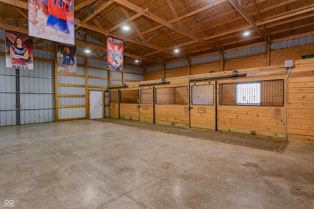 4729 W 100 N, Wolcott, IN 47995 - view of stable