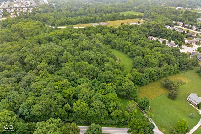 5519 N County Rd 550 E, Pittsboro, IN 46167 - drone / aerial view of a heavily wooded area