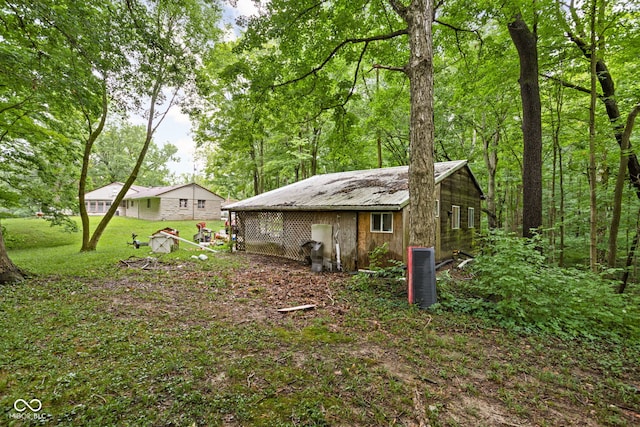 5519 N County Rd 550 E, Pittsboro, IN 46167 - back of house featuring a metal roof