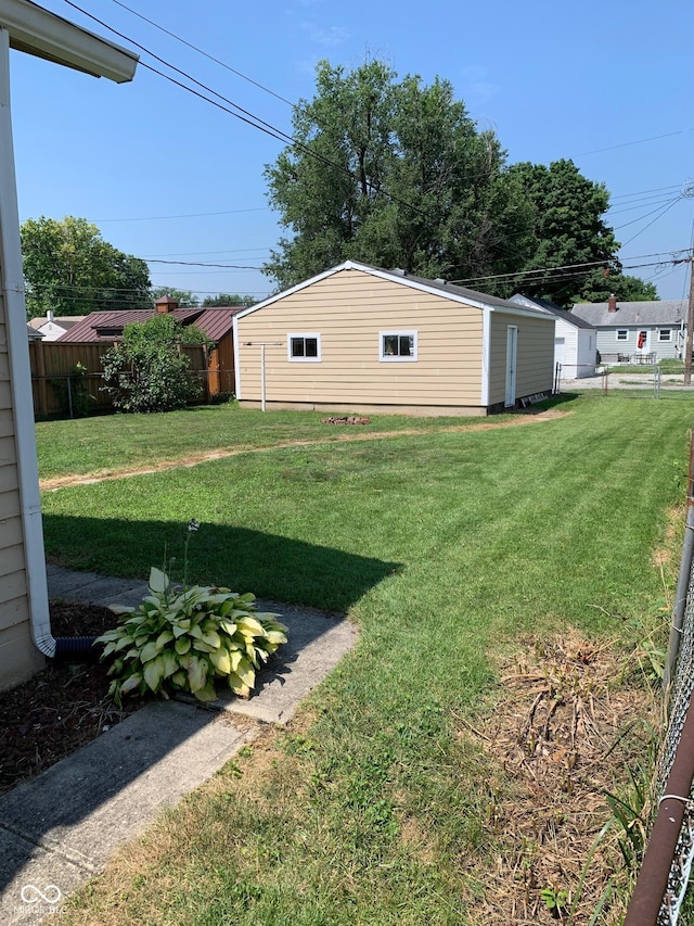 2010 N Winton Ave, Speedway, IN 46224 - view of yard