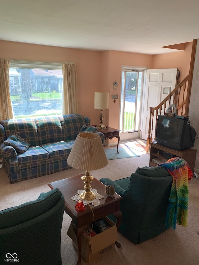 2010 N Winton Ave, Speedway, IN 46224 - view of carpeted living area
