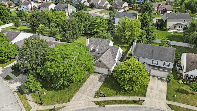 10832 Washington Bay Dr, Fishers, IN 46037 - aerial perspective of suburban area