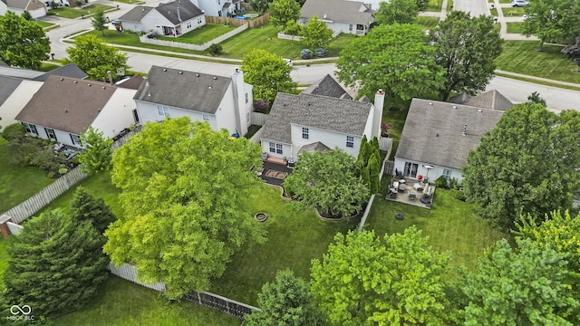 10832 Washington Bay Dr, Fishers, IN 46037 - aerial perspective of suburban area