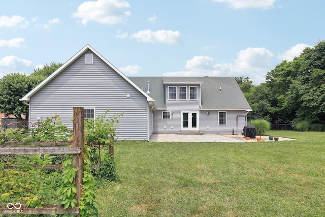 151 S St, Southport, IN 46227 - rear view of house featuring a patio and a shingled roof