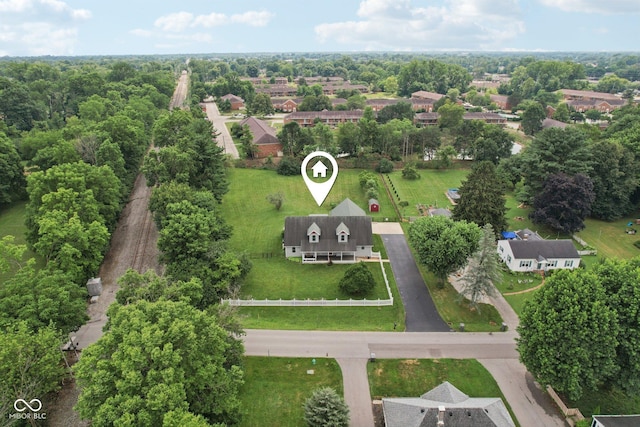151 S St, Southport, IN 46227 - aerial view