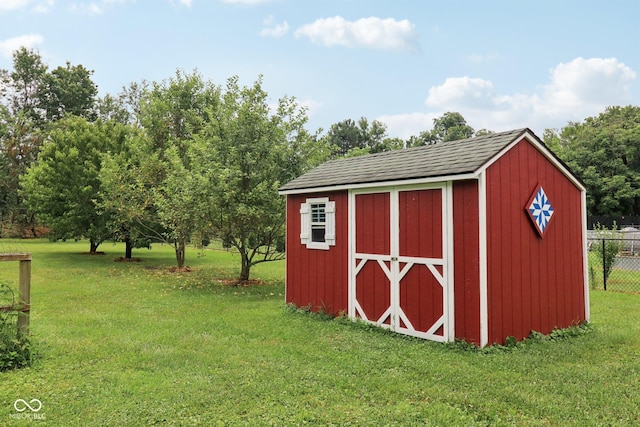 151 S St, Southport, IN 46227 - view of shed with view of scattered trees