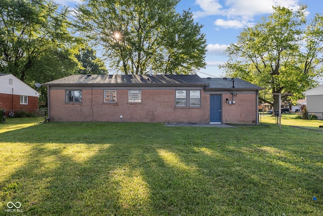 748 Maple Ln, Brownsburg, IN 46112 - rear view of house with brick siding