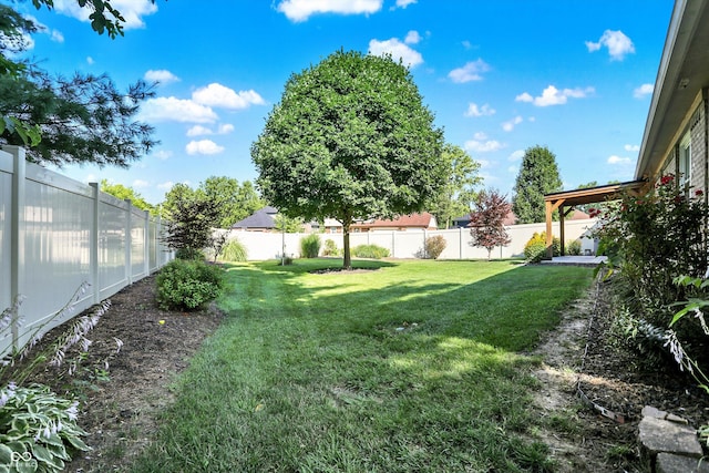 6059 Buck Blvd, Indianapolis, IN 46237 - view of fenced backyard