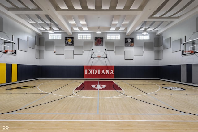 520 Willow Spring Rd, Indianapolis, IN 46240 - view of sport court featuring community basketball court and plenty of natural light