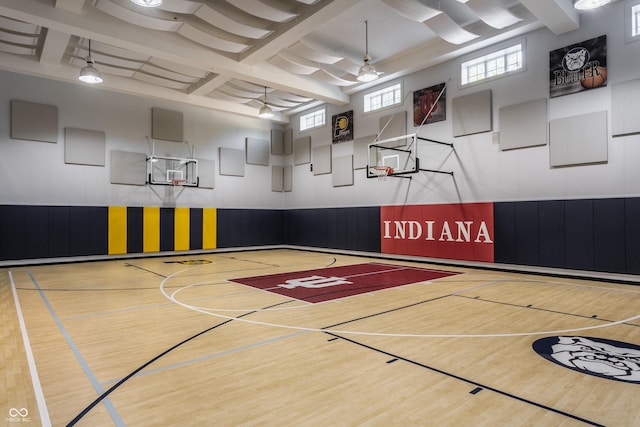 520 Willow Spring Rd, Indianapolis, IN 46240 - view of sport court with community basketball court