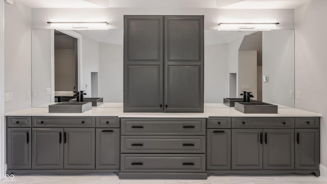 520 Willow Spring Rd, Indianapolis, IN 46240 - full bathroom with double vanity