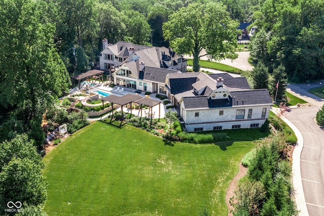 520 Willow Spring Rd, Indianapolis, IN 46240 - view from above of property