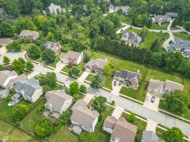 12817 Mojave Dr, Fishers, IN 46037 - aerial view of property and surrounding area featuring nearby suburban area