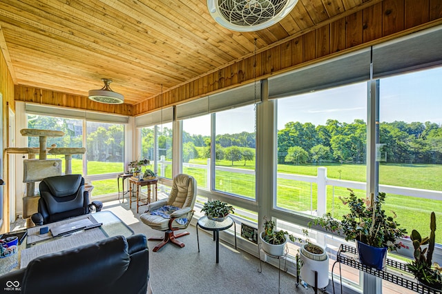 4297 W Division Rd, Crawfordsville, IN 47933 - sunroom / solarium with view of wooded area