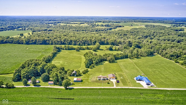 4297 W Division Rd, Crawfordsville, IN 47933 - aerial view of sparsely populated area