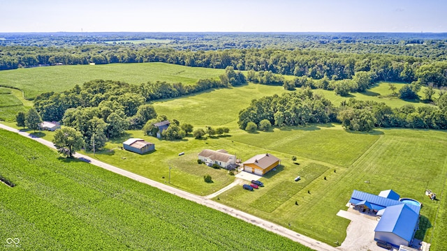 4297 W Division Rd, Crawfordsville, IN 47933 - aerial view of sparsely populated area