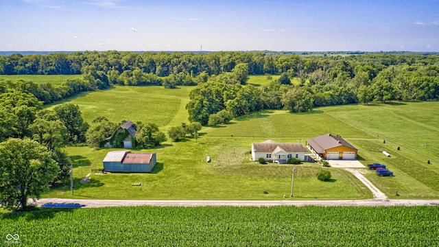 4297 W Division Rd, Crawfordsville, IN 47933 - aerial view of sparsely populated area