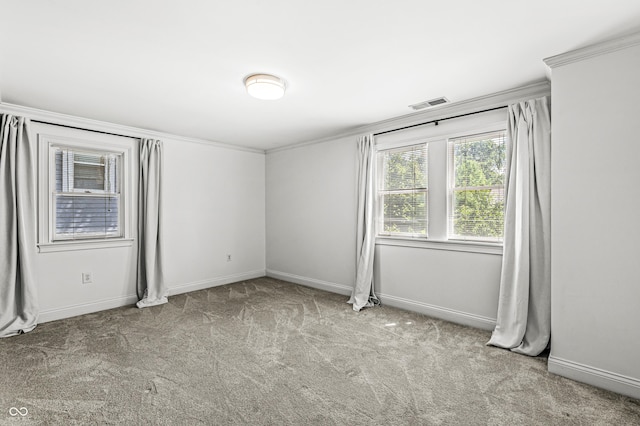 4920 Central Ave, Indianapolis, IN 46205 - unfurnished room featuring carpet and crown molding
