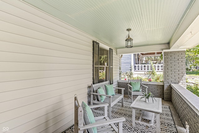 4920 Central Ave, Indianapolis, IN 46205 - view of covered porch