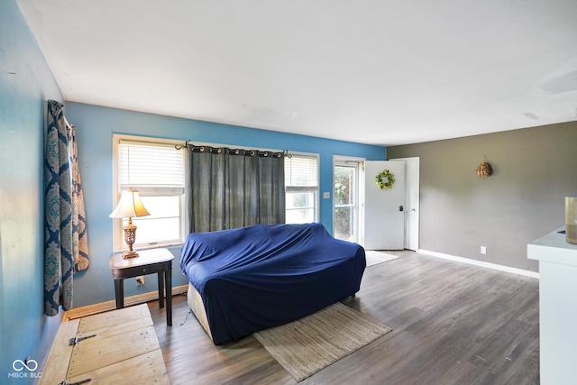 4 Kentwood Dr, Greencastle, IN 46135 - living room with wood finished floors and baseboards