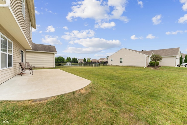 546 Greenwood Trace Dr, Whiteland, IN 46184 - view of yard featuring a patio