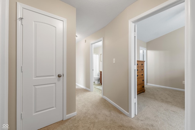 546 Greenwood Trace Dr, Whiteland, IN 46184 - hall with light colored carpet and baseboards