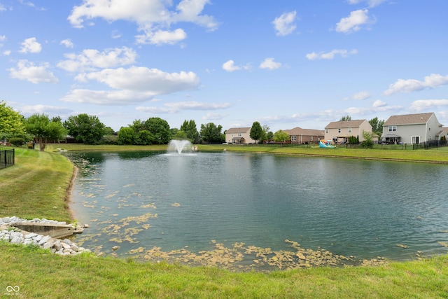 546 Greenwood Trace Dr, Whiteland, IN 46184 - water view with nearby suburban area