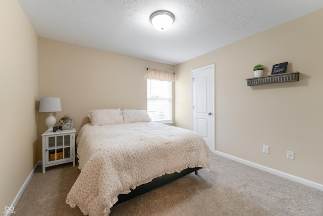 546 Greenwood Trace Dr, Whiteland, IN 46184 - bedroom featuring carpet and a textured ceiling