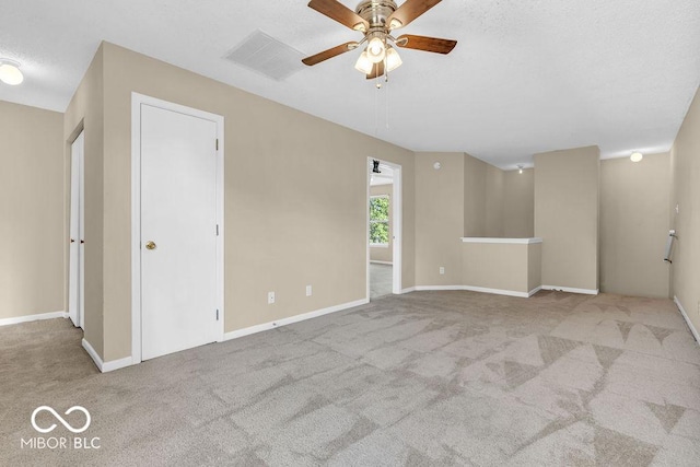 5971 Portman Pl, Plainfield, IN 46168 - carpeted empty room with a ceiling fan and baseboards
