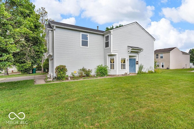 5971 Portman Pl, Plainfield, IN 46168 - view of front facade featuring a front lawn